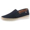 Slipper VERBENAS "Boris Hole Gallery", Herren, Gr. 39, blau (marine), Textil, Veloursleder, klassisch, Schuhe, Espadrilles, Sommerschuh, Freizeitschuh mit luftiger Perforierung