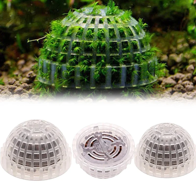Aquarium Moos Ball Aquatische Heimtierbedarf und Dekorationen Filter Aquakultur Medium für Aquarien und Aquarien Aquarium Dekor