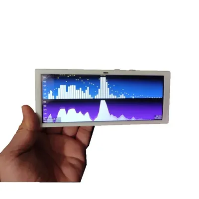 DIY sprachgesteuerte Musikspektrumuhr 6-Zoll-VU-Füllstandsmesseranzeige unterstützt HDMI-Ausgang Image
