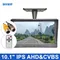 Diykit 10,1 zoll ahd cvbs ips lcd hd monitor rückansicht auto monitor unterstützung 1080p ahd cvbs auto kamera 4pin video eingang