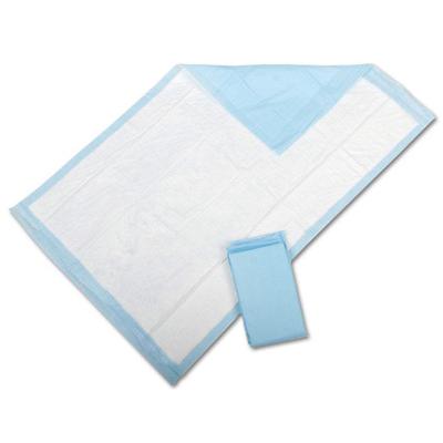 Disposable Fluff Underpads with Polypropylene Backing, Deluxe Weight, 30" x 30", 10/BG (MUP1266PZ) Bag of 10 Medline