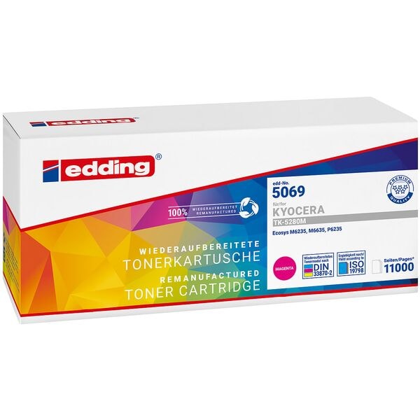 Edding Toner ersetzt Kyocera »TK-5280M« EDD-5069 magenta Image