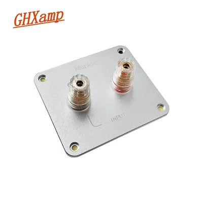 92*80mm Aluminum Alloy Speaker Pure Copper LoudSpeaker Junction Box Board EVA HiFi audio DIY
