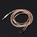 Sostituzione del nucleo del cavo schermato del cavo per cuffie MMCX per Shure SE215 SE315 SE425 SE535 SE846 Jack da 3,5 mm