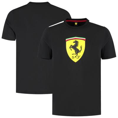 Scuderia Ferrari Puma Large Shield T-Shirt – Schwarz Image