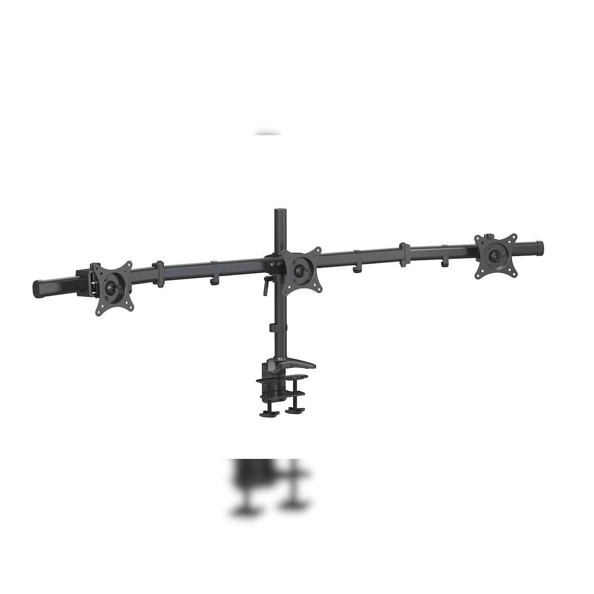 HFTEK® Tischhalterung für 3 Bildschirme von 15 bis 27 Zoll VESA 75/100 Image