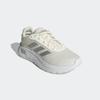 Walkingschuh ADIDAS SPORTSWEAR "CLOUDFOAM COMFY", Gr. 40, sanftes weiß, silber metallic, cloud weiß, Textil, Synthetik, sportlich, Schuhe