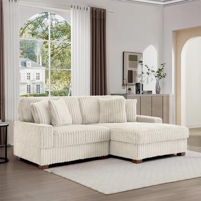 Indoor Oversized Modular Sectional Sofa Set Chaise Armchair