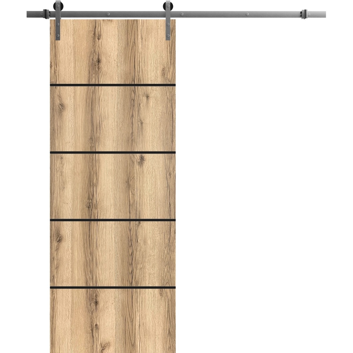 Sturdy Barn Door 36 x 80 Planum 0015 Oak with 6.6FT