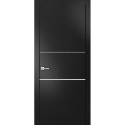 Modern Solid Interior Pre-Hung Door with