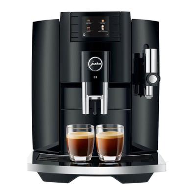 Jura E8 (NAA) 4th Gen Automatic Coffee Machine Black-Certified Refurbished