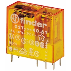 50 Stk. Finder Relais 40.61.8.024.4000 406180244000 Image