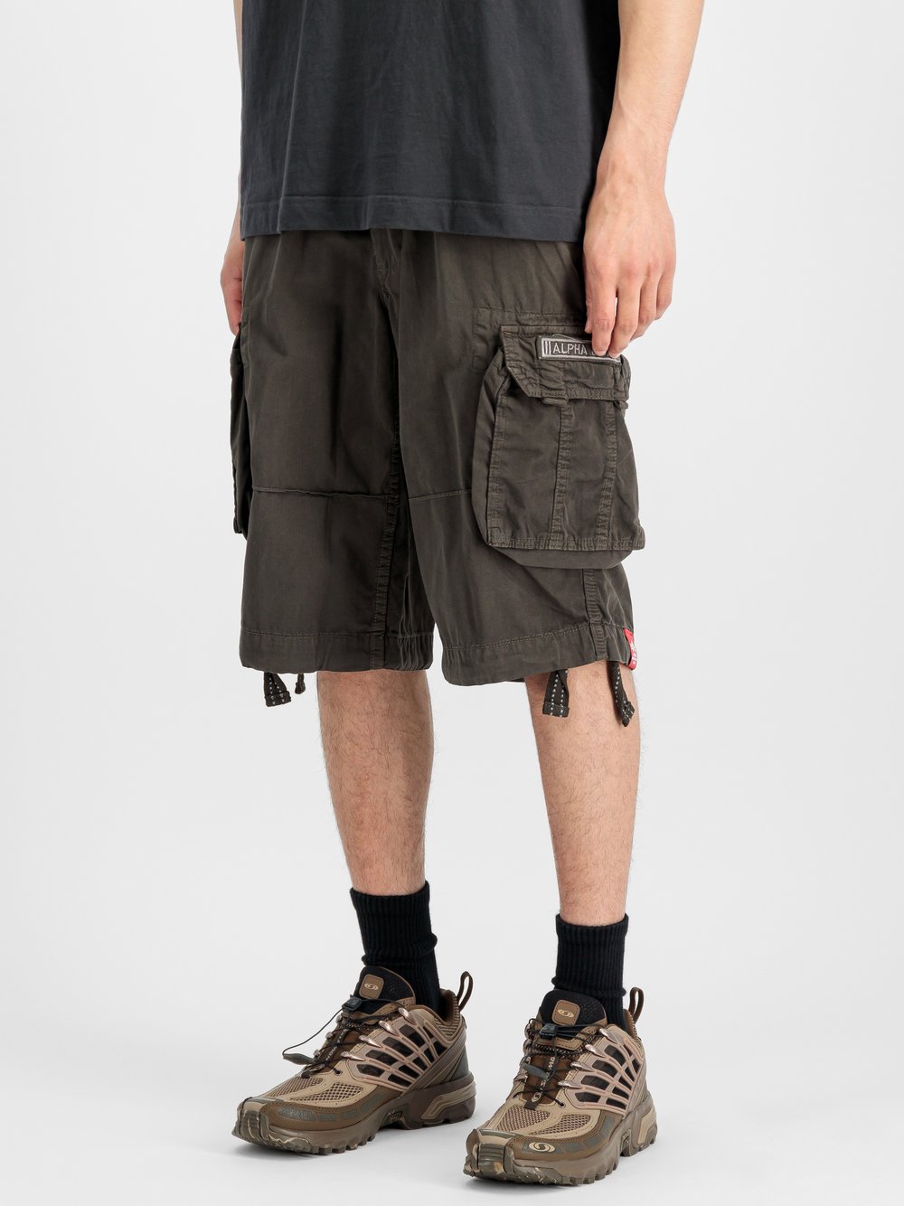 Alpha Industries Cargo-Shorts Herren schlamm, 34 Image