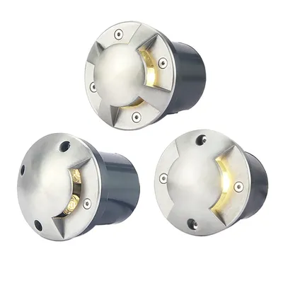 Outdoor Lighting 10W 6W 3W Garden Yard Step Stairs Floor Deck LED Recessed Inground Lamps LED Underground Spotlight AC220V 110V