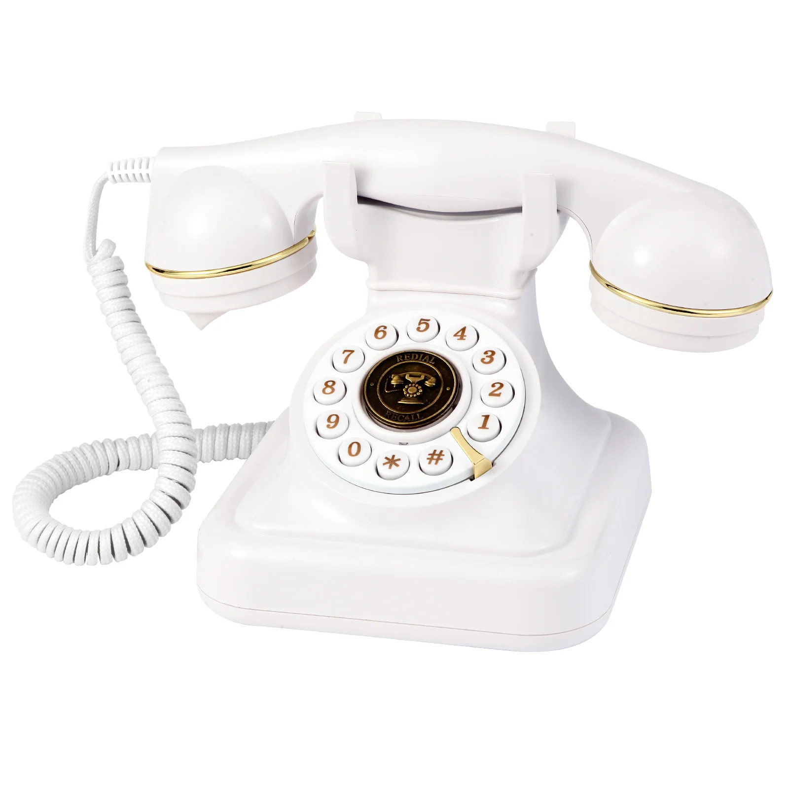 Audio guest book phone retro rotary style antique audio guestbook phone message voice recorder vintage phone for wedding party