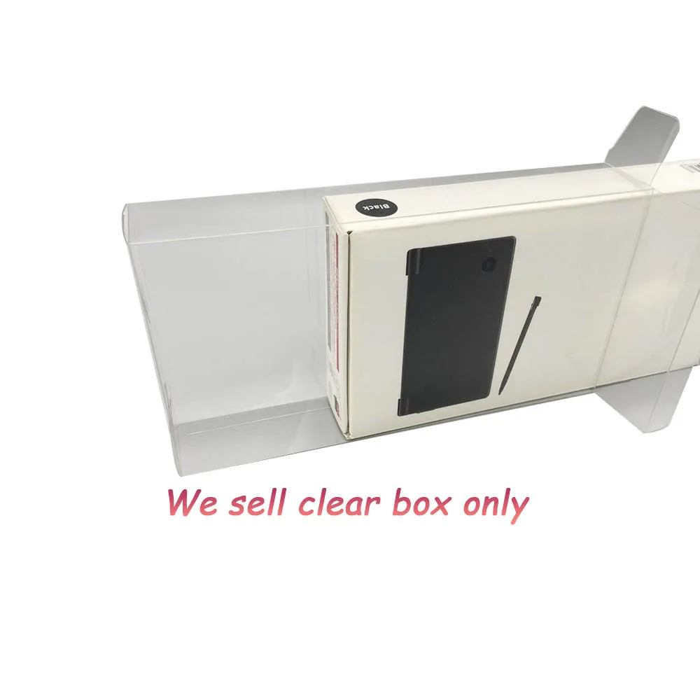 Klare, transparente PET-Schutzhülle für NDSI Japan Edition Version, Spielekonsole, Aufbewahrung, Display-Box, Sammeletui Image