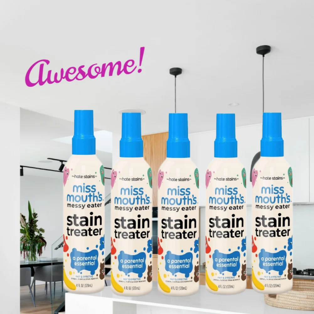 120ML 1/3/5PCS Fleckenentferner Stoff Fleckenentferner Spray Fleck Gelb Entfernung Staub Gebleichte Dekontamination behandler Spray Reiniger Image