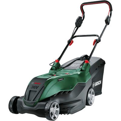 Akku-Rasenmäher BOSCH HOME & GARDEN "AdvancedlRotak 36V-40-650", grün (baumarkt), B:50cm H:46cm T:76cm, Rasenmäher, mit 2xAkku 36V/2,0 Ah und Ladegerät Image