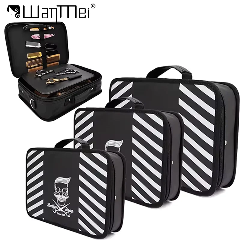 S/M/L Größe Friseur Lagerung Tasche Salon Barber Schere Tasche Große Kapazität Lagerung Box Tragbare Salon Liefert veranstalter Tasche