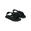 Sandale QUIKSILVER "Monkey Caged", Gr. 9(42), schwarz (schwarz 1), Obermaterial: Textil / Außensohle: Gummi, Schuhe
