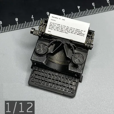 Limtoys Skala 1/12th Die Bewohner Von Bösen Spiel Elemente Drucker Sparen Punkt Mini Spielzeug Modell Für Fans Szene komponente