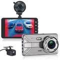 X20 MAX 2160P Nuovo design HD Telecamera posteriore per auto DVR 150 gradi Grandangolo 4 pollici IPS Dash Cam WIFI Visione notturna G-Sensor 4 LED a infrarossi Registratore per auto