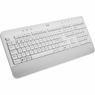 Logitech Signature K650 (Off-White) - Wireless Connectivity - Bluetooth/rf - 32.81 Ft - Chromeos - Pc, Mac - Aa Battery Size Supported - Off White