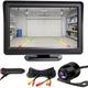 Telecamera di retromarcia impermeabile HD per auto con display LCD da 4 3 pollici sistema di parcheggio per pick-up e furgoni camper