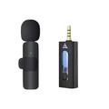 Microfono Lavalier wireless Mini Mic 3.5mm Smartphone Plug and Play Streaming live Registrazione di gioco Riduzione automatica del rumore