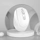 Mouse ottico da ufficio e da gioco wireless ricaricabile a doppia modalità 2.4G 1600 DPI 4 pulsanti Ricevitore USB Computer portatile e desktop