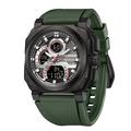 SANDA 3356 Montre à quartz multifonctionnelle pour homme étanche réveil et calendrier montre de sport électronique à la mode pour étudiants