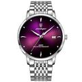 Nouvelle montre à quartz POEDAGAR P868 pour homme étanche phosphorescente fine avec calendrier commerce extérieur