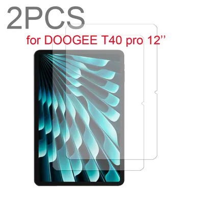 2PCS Glass For Doogee T40 pro 12'' 2024 12-inch Scratch Proof Tempered Glass Screen Protector