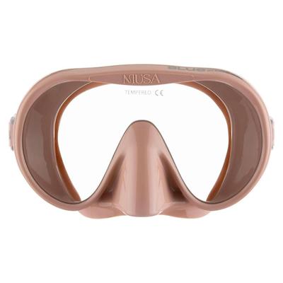 Cressi Unisex Comfortable Silicone Frameless Diving Mask, Rose Gold - Rose Gold