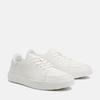 Sneaker TIMBERLAND "Emerson Street LOW LACE UP SNEAKER", Gr. 43, whi full grain, Leder, Synthetik, sportlich, Schuhe