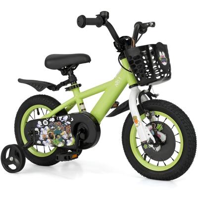 Kids Bike with Adjustable Handlebar and Saddle for 4-8 Years Old