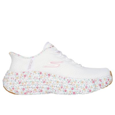 Skechers Women's Slip-ins: Max Cushioning Endeavour - Dabney Sneaker | Size 6.0 | White/Pink | Textile/Synthetic | Machine Washable
