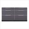 NewAge Outdoor Kitchens Aluminum Slate 2-Piece Outdoor Kitchen Set (No Countertop)