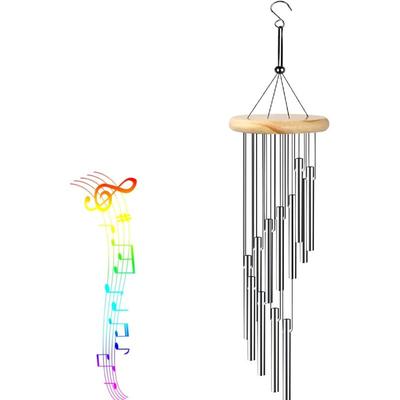 Garten-Windspiel, Windspiele, Windspiel für den Außenbereich, Windspiele aus Aluminiumrohr, Image
