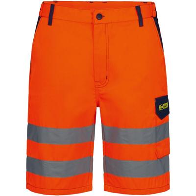 Walsrode Warnschutz-Shorts Safestyle Orange/Marine en iso 20471 Gr.42 Image