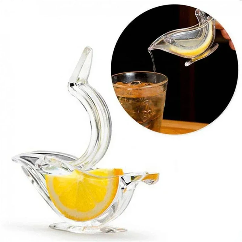 2/1PC Manuelle Entsafter Orange Zitrone Scheiben Saft, Der Gadget Küche Hause Presse Slip Werkzeug Zitrone Squeezer Vogel form Slip Presse Image