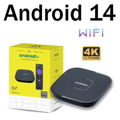 Q96 A1 TV-Box Android 14 Smart TV BOX Heimkino Allwinner H313 Quad Core 3D Video HD 4K Android WiFi 4G Set-Top-Box