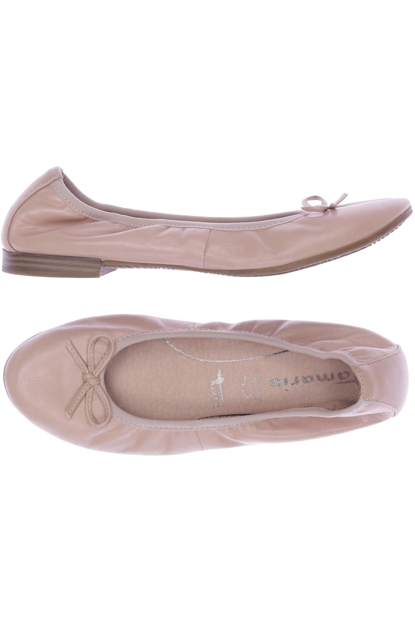 Tamaris Damen Ballerinas, Gr. 37, pink, Leder Image