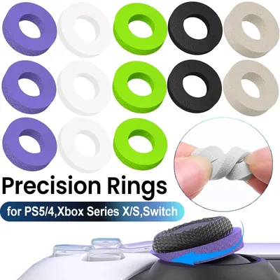 Silikon-Präzisionsringe für PS4, PS5, Thumbstick, analoger Stick, Zielunterstützung, Image