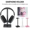 Schwarz-weißer Kopfhörerhalter, abnehmbarer Computer-E-Sport-Spiel-Headset, Desktop-Aufbewahrung, universelles Display-Rack für alle Headsets