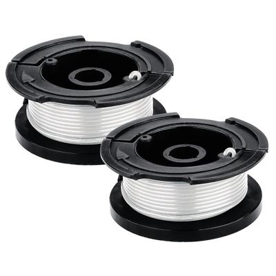 Black+Decker Afs String Trimmer Replacement Spools, 30', Clear, Pack Of 2 Spools