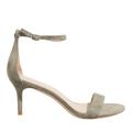 Lauren Ralph Lauren Sandaletten mit Absatz - Allie Mid Sandals Heel Sandal - Gr. 38 (EU) - in Grün - für Damen - aus Leder & Leder & Leder & Leder
