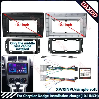 For Chrysler Dodge Installation charge 10.1INCH Car Radio Android Stereo audio screen multimedia