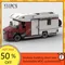 535PCS MOC Città Trasporto Vacanza Camper Van Modello Building Blocks Mattoni FAI DA TE Educazione