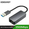2500Mbps USB C Tipo-C Ethernet a RJ45 2.5G USB 3.0 Convertitore adattatore cablato Lan Hub di rete per Windows 7/8/10 MAC per PC portatile